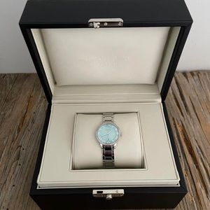 Tiffany and co atlas diamond watch